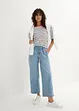 Wide Leg-jeans, High Waist, komfortlinning, bonprix