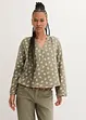 Oversized bluse i lett musselin, bonprix
