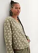 Oversized bluse i lett musselin, bonprix