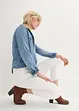 Oversized jeansjakke med cargo-detaljer, bonprix