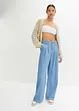 Wide Leg-jeans Low Waist, Low Stretch, bonprix