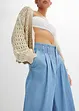 Wide Leg-jeans Low Waist, Low Stretch, bonprix