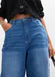 Wide Leg-jeans, High Waist, økologisk bomull, bonprix