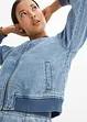 Bomberjakke i denim, bonprix