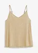 Singlet med glitter-effekt, bonprix