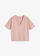Oversized topp av ren økologisk bomull, bonprix