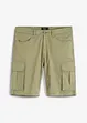 Bermudashorts med stretch og cargolommer, Regular Fit, bonprix