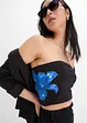 Bandeau-topp med print, RAINBOW