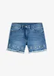 Jeansshorts med hullbroderi, bonprix