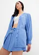 Oversized musselin-bluse, bonprix