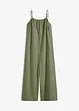 Jumpsuit i lett lin-viskose-miks, bonprix
