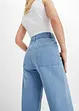 Wide Leg-jeans, High Waist, cropped, bonprix