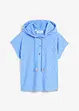 Henley-shirt med hette, bonprix