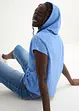 Henley-shirt med hette, bonprix