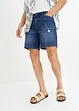 Lang jeansshorts med stretch, Regular Fit, John Baner JEANSWEAR