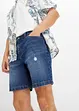 Lang jeansshorts med stretch, Regular Fit, John Baner JEANSWEAR