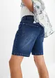 Lang jeansshorts med stretch, Regular Fit, John Baner JEANSWEAR