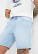 Lang slip on-jeansshorts, Regular Fit, John Baner JEANSWEAR