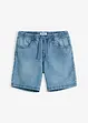 Lang slip on-jeansshorts, Regular Fit, John Baner JEANSWEAR