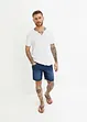 Lang slip on-jeansshorts, Regular Fit, John Baner JEANSWEAR