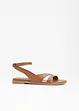 Sandal i skinn, bonprix