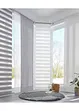 Panelgardin i sablé-materiale med lett glans (1-pack), bonprix