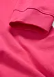 Ribbet stretch-topp med båthals, bonprix
