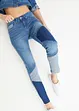 Skinny-jeans med trekantede innfellinger, bonprix