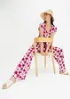 Trikot-jumpsuit med kort arm, bonprix