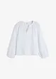 Oversized bluse i musselin, bonprix