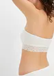 Bandeau-BH med økologisk bomull (2-pack), bonprix