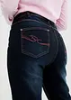 Straight-jeans, Mid Waist, i bomull, bonprix