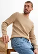 Classic Fit-jeans med linning som er elastisk i sidene, Straight, bonprix