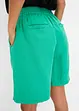 Slip on-shorts av luftig linmiks, bonprix