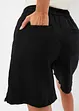 Slip on-shorts av luftig linmiks, bonprix
