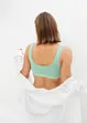 Bustier med økologisk bomull (3-pack), bonprix