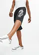 Lang bermuda av resirkulert polyester, Regular Fit, RAINBOW