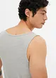 Singlet, ribbet, Slim Fit (2-pack), John Baner JEANSWEAR