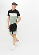 T-skjorte og trikot-bermudashorts (2-delt sett), bonprix