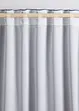Lystett gardin med stjerneprint (1-pack), bonprix