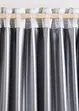 Lystett gardin med termofunksjon og fløyelsaktig overflate (1-pack), bonprix