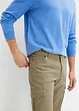 Slim Fit-bukse med stretch og cargolommer, Straight, bonprix