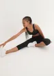 Funksjonsleggings med Ocean Bound Plastic, bermudalengde, bonprix