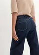 Wide Leg-jeans Mid Waist, komfortlinning, bonprix
