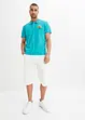 Lang bermudashorts i lett denim, Relaxed Fit, bonprix