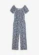 Jumpsuit med print, bonprix