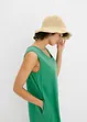 Kort jersey-kjole med A-fasong, uten arm, bonprix