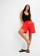 Slip on-shorts av luftig linmiks, bonprix