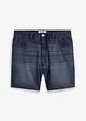 Lang jeansshorts med komfortlinning, Loose Fit, John Baner JEANSWEAR