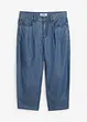 Wide Leg-jeans, Mid Waist, 3/4, John Baner JEANSWEAR